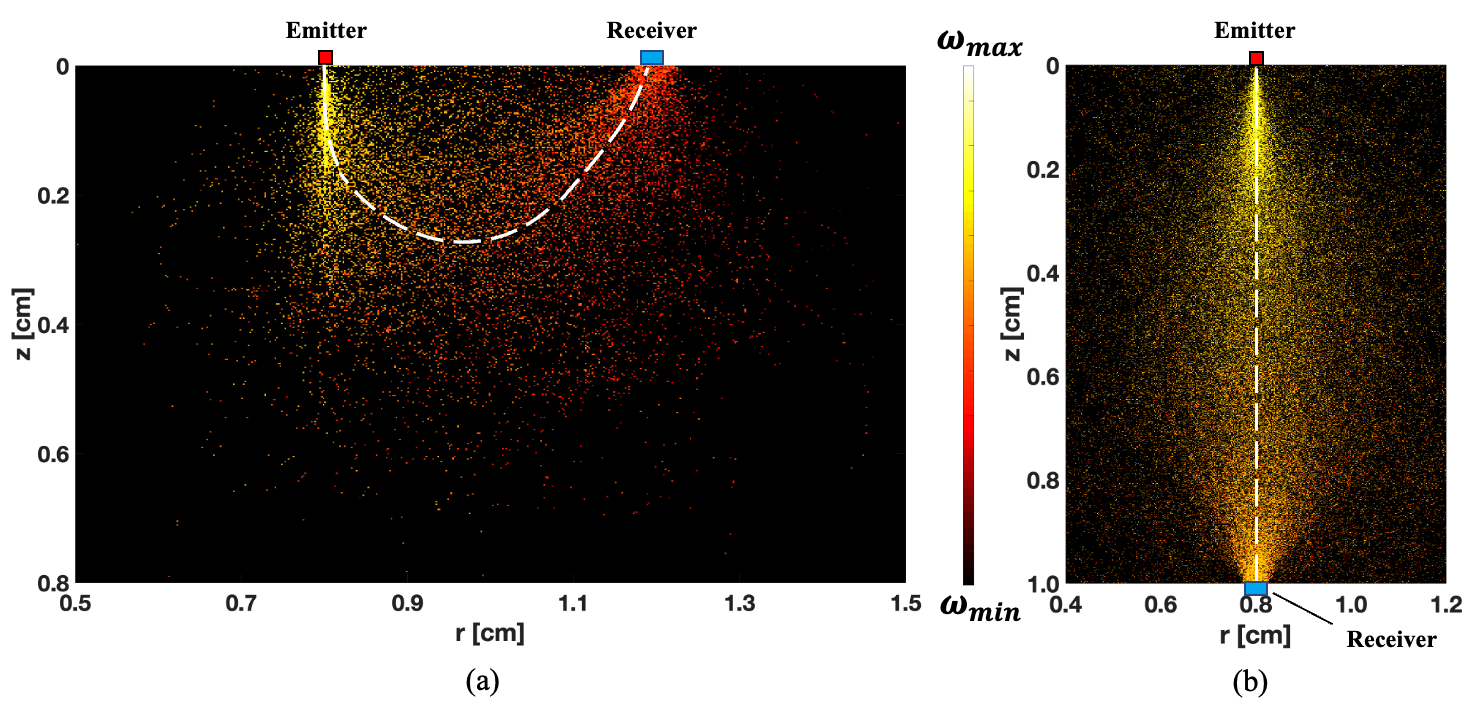 Optical Path Distributions in Reflection and Transmission Modes